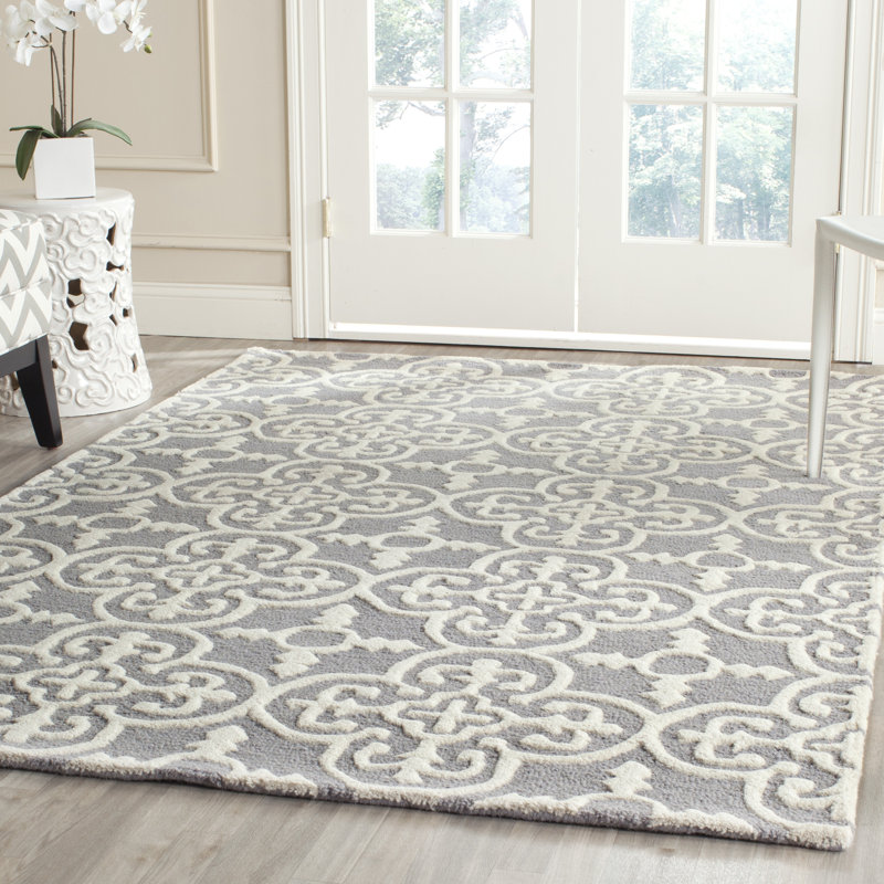 Cambridge Hand Tufted Wool Ikat Rug, Rectangle 9' x 12'