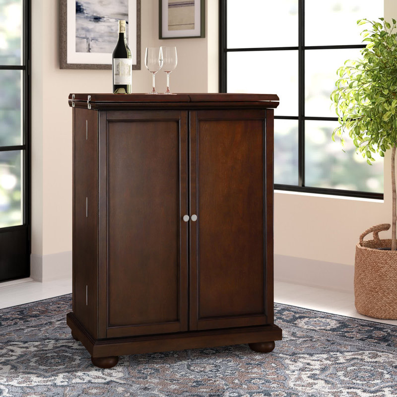 Hedon Bar Cabinet, Vintage Mahogany