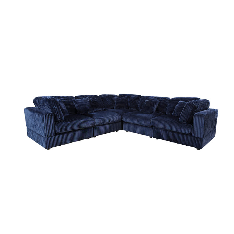 Canapé modulaire 5 pièces avec 5 coussins