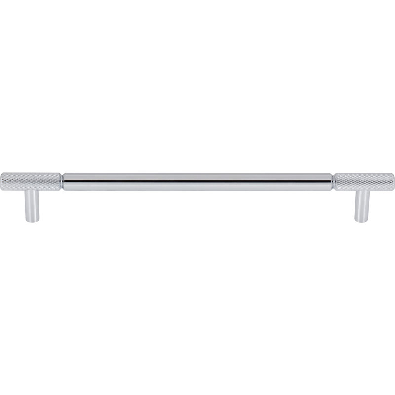 Prestwick Bar Pull, Polished Chrome, 8 13/16" Center To Center