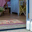 Hello Scribbly Floral Coir Doormat-359556797-359556795