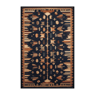 Tapis turc gris lavable à la machine