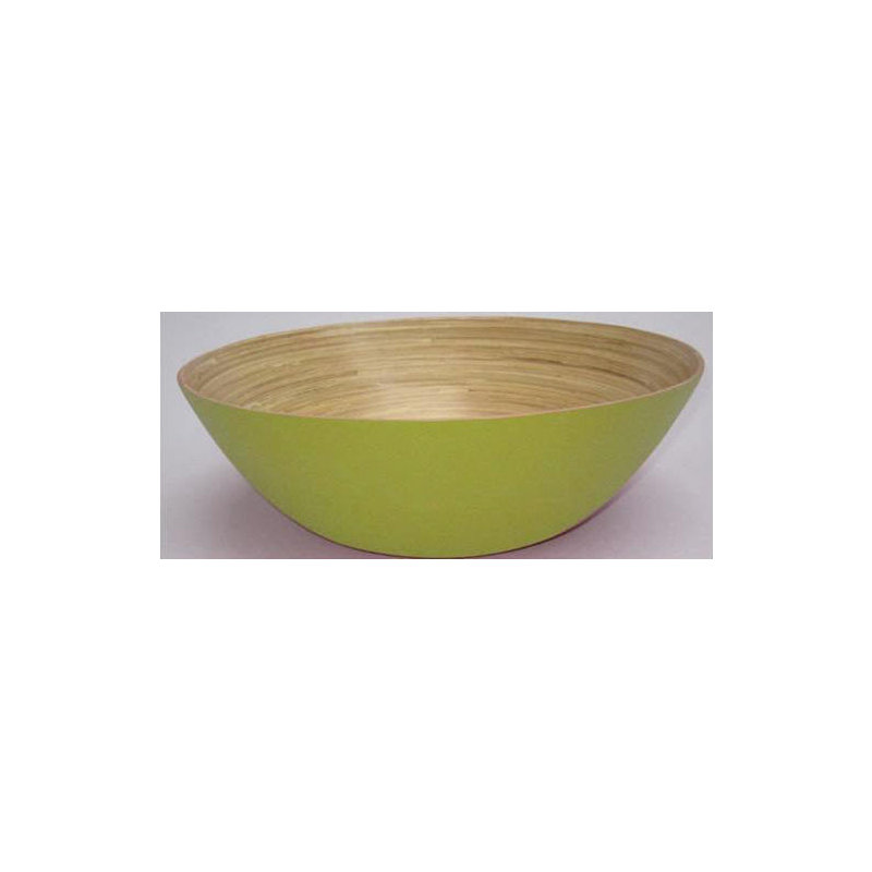 Bol à salade Bartholow, Vert, H 5 po x l 14 po x P 14 po