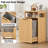 13-Gal Pull-Out Trash Cabinet with Fluted Front-135676987