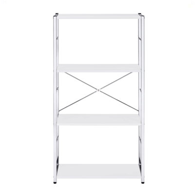 4-Tier Rectangular Bookshelf