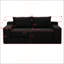 Canapé-lit en mousse viscoélastique à mémoire de forme, lit convertible pliant convertible 2 en 1, assise en velours côtelé pour petits espaces