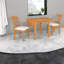 Ensembles de table de salle à manger extensible à abattants (doit inclure à la fois la table et la chaise), petite cuisine moderne en bois aggloméré