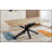 Extendable Walnut Dining and Office Table, Adjustable Length for Versatile Use in Home or Workspaces.-1844309562-1844309565