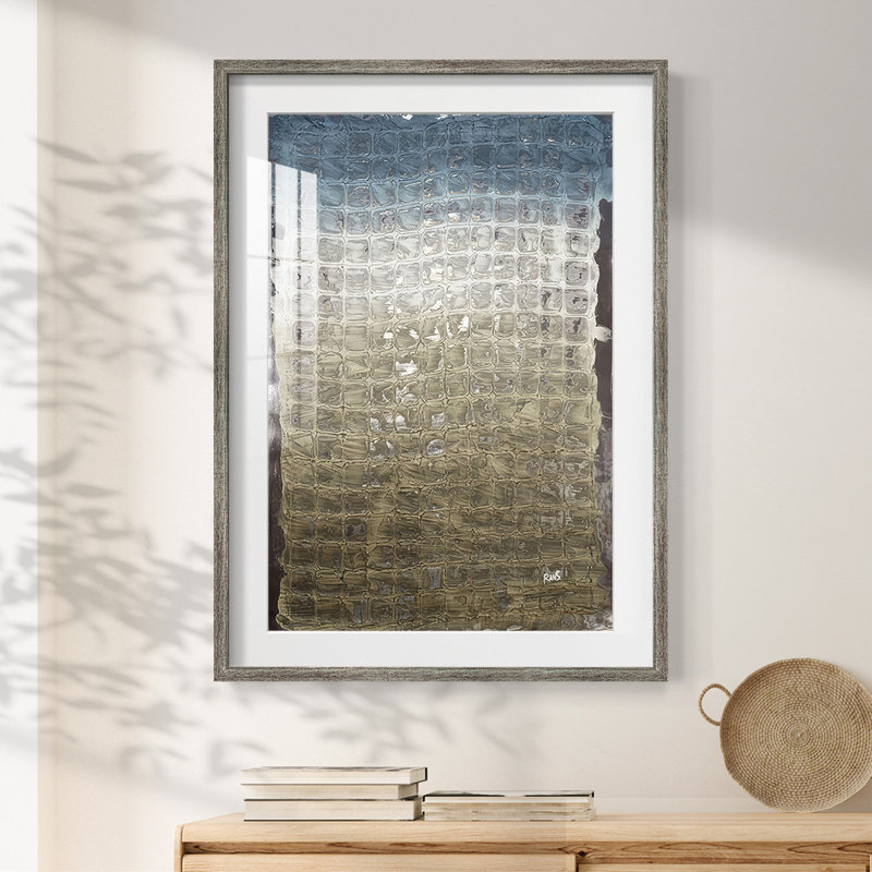 Printed Acadia VI -Framed Print, Distressed, 25.5" H x 17.5" W