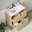 Meuble-lavabo 30 po avec lavabo en céramique-327678769