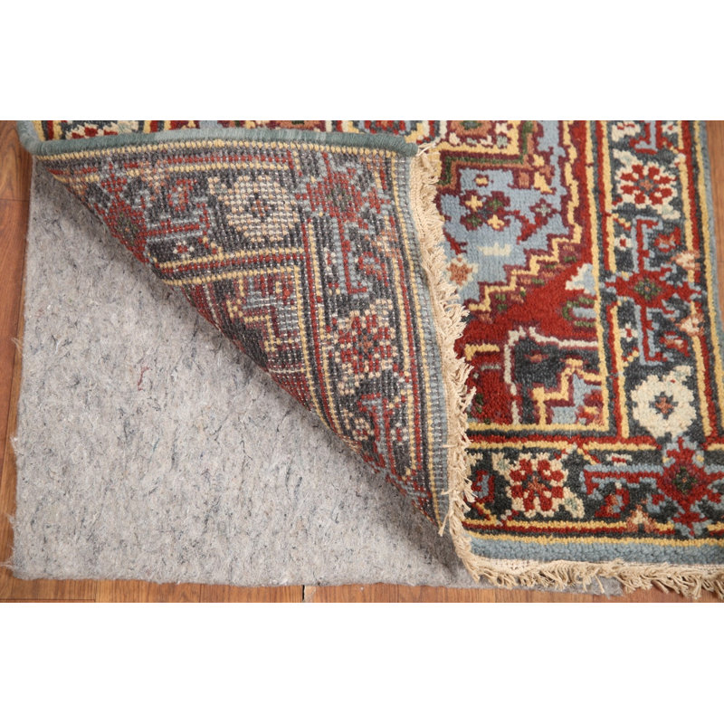 Tapis bleu pour vestibule traditionnel 2x3
