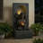 Paleczny 28" H Buddha Freestanding Resin Waterfall Fountain With LED Illumination