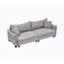 Velours côtelé gris polyvalent pour différentes occasions - utilisation avec deux coussins décoratifs et une maison confortable-1336615118