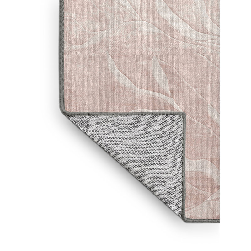 Tapis gris lavable à la machine, Rectangle 8 pi x 10 pi