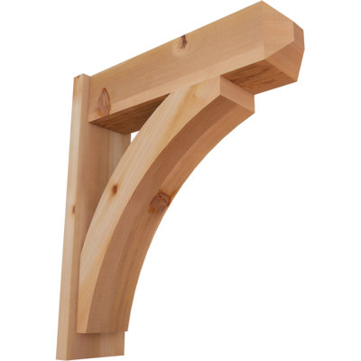 Persienne en bois rustique Thorton Craftsman