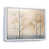 White Floater Framed