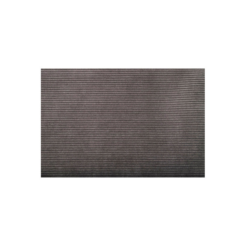 Chaise en porte-à-faux rembourrée en tissu, Gris foncé