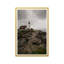 «Rocky Shore and Lighthouse» par Tim Klein - reproduction de photo sur papier encadrée-126357528-126357530-59234563
