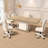 White Oak Extendable Dining Table for 6-10 Guests | 160-200 cm Rustic Charm-1847848740