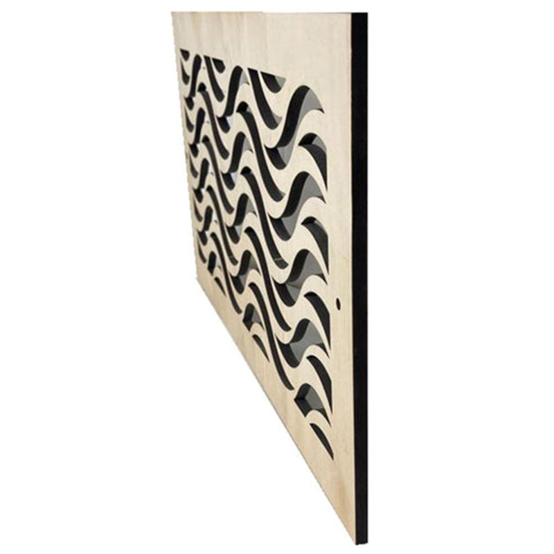 Registres muraux et de plafond Stellar Air 6 x 24 (ouverture de conduit) 8 x 26 - Vagues