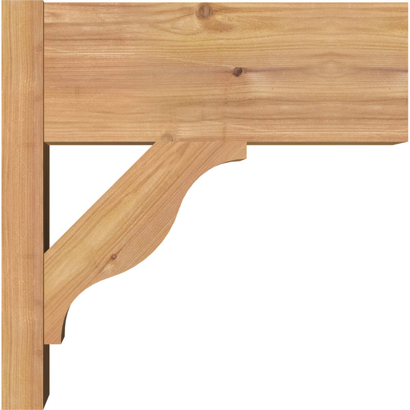 Jeu de blocs Funston, P 16 po x H 16 po, 7 1/2" W Western Red Cedar (Smooth)