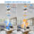 Silas 52" Reversible Crystal Caged Ceiling Fan with Light Kit and Remote-632002932