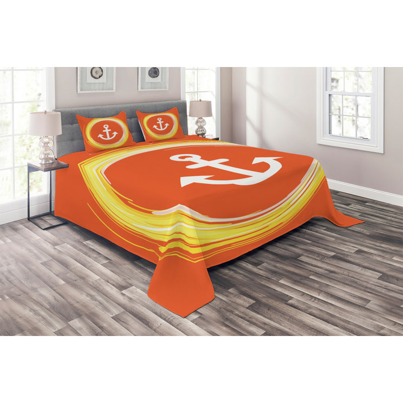 Coastal Polyester Coverlet