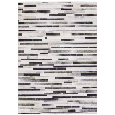 Tapis gris / gris anthracite Kesan
