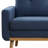 65.4" Wide Upholstered Soft Square Arm Sofa with Solid Wood Legs (Set of 2)-634873101