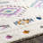 Diemer Machine Woven Blue/Cream/Pink Area Rug-1205365324