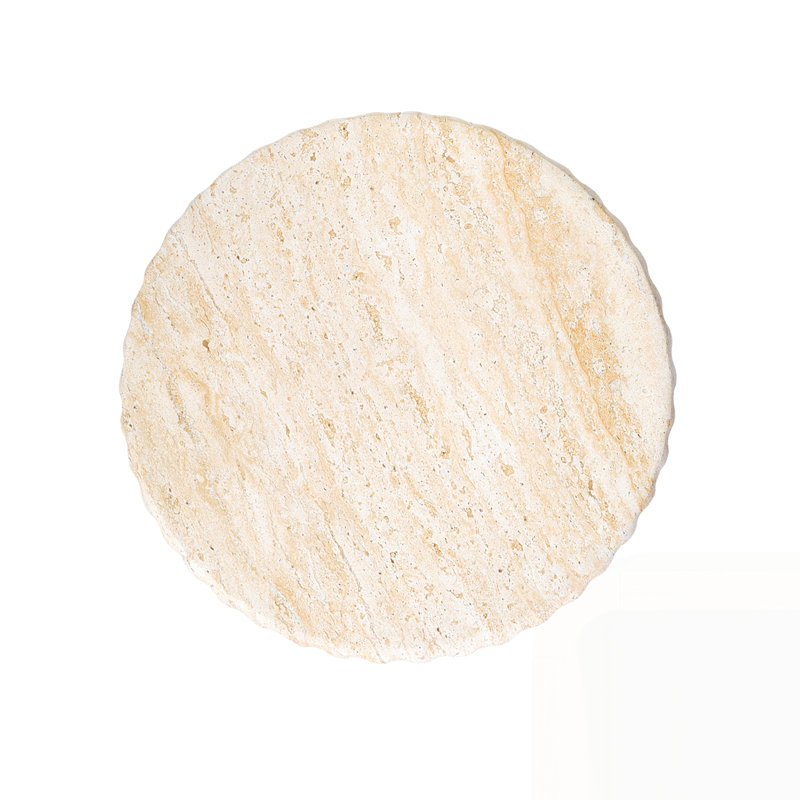 Table de bout cylindrique MgO, Jaune