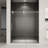 70"h Sliding Shower Door With 8mm Tempered Glass, Double Side Coating, Finish And Buffer - Corrosion Stainless Steel Frame, Adjustable Width, Smooth Silent 56 60"w 5/16"(8mm) Thick Easy Clean,