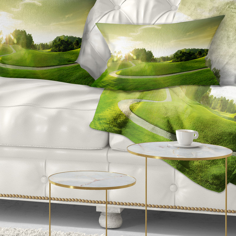 Coussin magnifique Beautiful Valley Panorama
