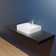 WS Bath Collections Fly 18.9'' Glossy White Ceramic Rectangular Bathroom Sink with Overflow