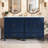Spacious Double Sink Bathroom Vanity Combo with Organized Storage