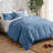 Washed Microfiber Duvet Cover Set-90165613-99309878