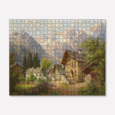 500-Piece Puzzle, 100% Cardboard, 18.9 x 13.4 inches | Box Size: 13.2 x 9.1 x 2.0 inches | Perfect for Family Fun & Relaxation, High-Quality, Durable Pieces for Easy Assembly, Ideal Gift for Puzzle Lovers