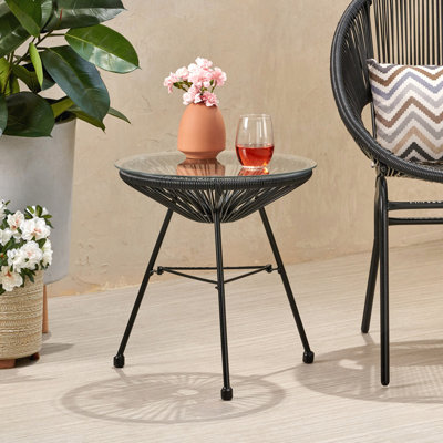 Table d'appoint d'extérieur pour patio