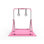Barre de gymnastique pour enfants, barre horizontale de gymnastique avec barre d'entraînement pliable à hauteur réglable avec tapis pour la pratique à domicile