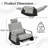 Rocking Chair With Retractable Footrest And Adjustable Backrest-429666446