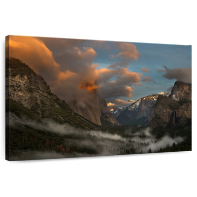 Alvord Yosemite ciel nuageux