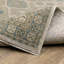 Tapis beige / bleu sarcelle Graicyn Global Traditonal-1007725548