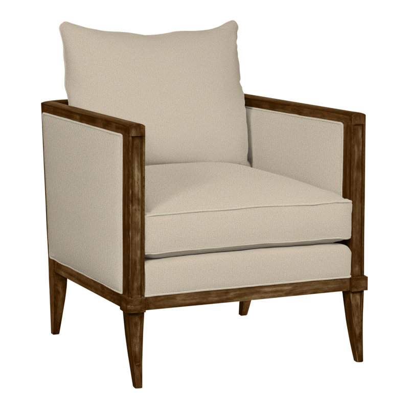 Fauteuil camée Compendium 28,5 po, La Havane, Lin Tuck