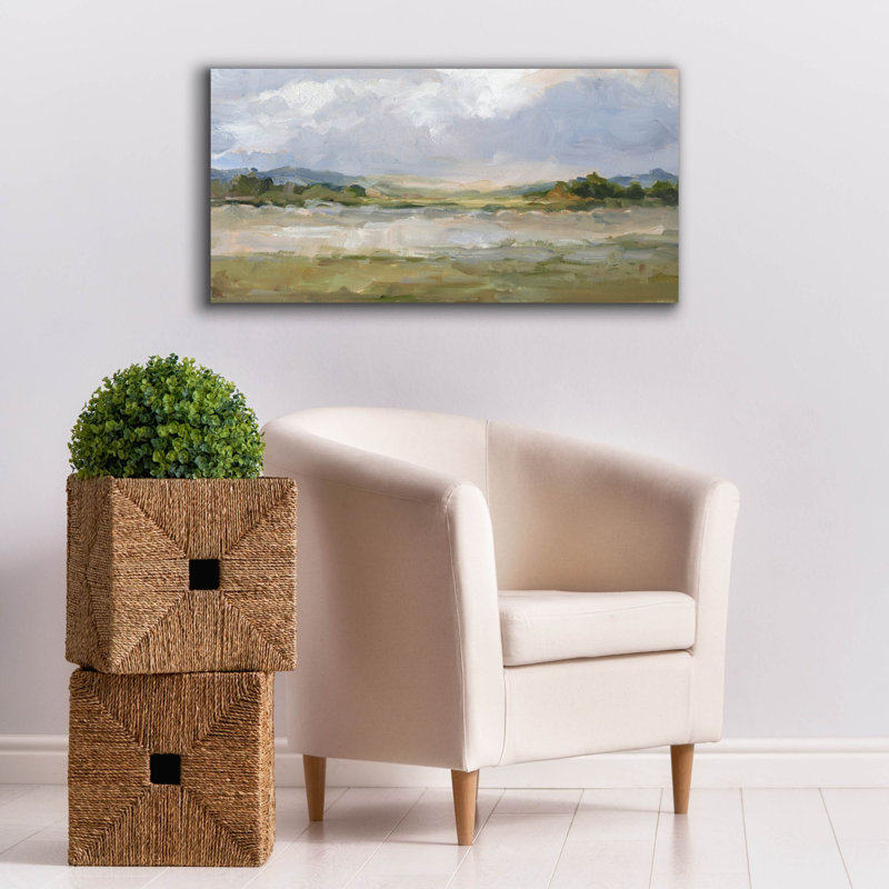 "Lark Manor ™" May Skies 2 "par Ethan Harper, art mural sur toile, H 20 po x l 40 po x P 1,5 po
