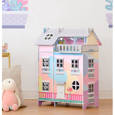 Olivia's Little World Sunroom Wooden Dollhouse for 3.5" Dolls