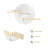 Delrico 1 - Light White Wallchiere