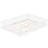 Queen Size Floor Bed for Kids with Guardrails and Door, Low Profile Montessori Bed Frame, White-26848624-26848626