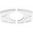 12"W x 8"H x 5"ID x 6 1/2"C x 1"P Kailey Architectural Grade PVC Contemporary Ceiling Medallion, Two Piece-36088908