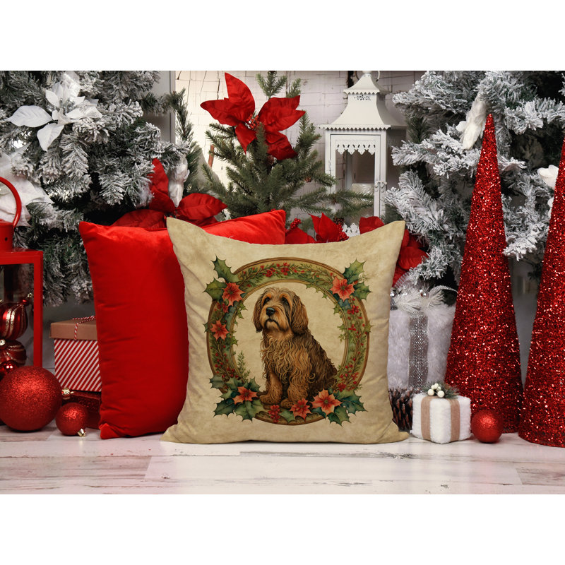 Coussin Christmas, Carré, 18 po x 18 po