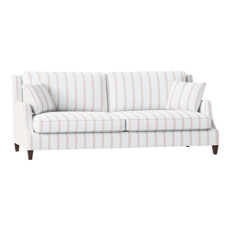 Savannah Sofa, Almond Buff, 4850 Indigo